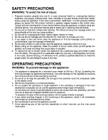 Предварительный просмотр 4 страницы Panasonic EP-1082 Operating Instructions Manual