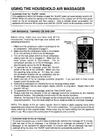 Предварительный просмотр 6 страницы Panasonic EP-1082 Operating Instructions Manual