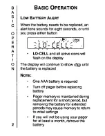 Preview for 6 page of Panasonic EP-2P Series Operating Instructions Manual