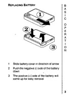 Preview for 7 page of Panasonic EP-2P Series Operating Instructions Manual