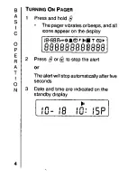 Preview for 8 page of Panasonic EP-2P Series Operating Instructions Manual