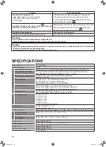 Preview for 50 page of Panasonic EP-30004K Operating Instructions Manual