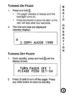 Preview for 7 page of Panasonic EP-5D Series Operating Instructions Manual