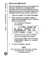 Preview for 8 page of Panasonic EP-5D Series Operating Instructions Manual