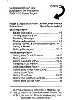 Preview for 3 page of Panasonic EP-5D5 Operating Instructions Manual