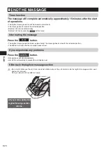 Preview for 52 page of Panasonic EP-MA01 Operating Instructions Manual