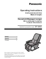 Panasonic EP-MA20 Operating Instructions Manual preview
