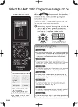 Preview for 62 page of Panasonic EP-MA32 Operating Instructions Manual