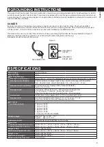 Preview for 5 page of Panasonic EP-MA50 Operating Instructions Manual