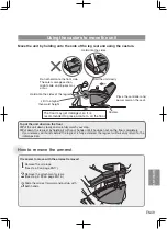 Preview for 49 page of Panasonic EP-MA73 Operating Instructions Manual