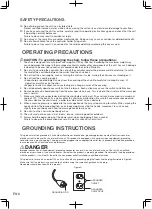 Предварительный просмотр 6 страницы Panasonic EP-MAG3 Operating Instructions Manual