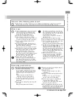 Предварительный просмотр 7 страницы Panasonic EP-MAJ7 Operating Instructions Manual