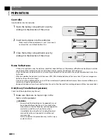 Preview for 12 page of Panasonic EP-MR30 Operating Instruction