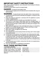 Preview for 2 page of Panasonic EP1005 - MASSAGE LOUNGER Operating Instructions Manual