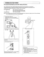 Preview for 7 page of Panasonic EP1005 - MASSAGE LOUNGER Operating Instructions Manual