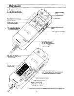 Preview for 9 page of Panasonic EP1005 - MASSAGE LOUNGER Operating Instructions Manual