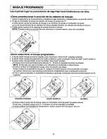 Preview for 42 page of Panasonic EP1005 - MASSAGE LOUNGER Operating Instructions Manual