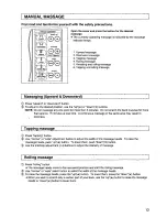 Preview for 12 page of Panasonic EP1010 - MASSAGE LOUNGER Operaing Instructions