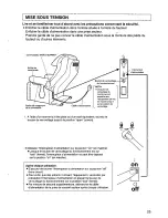 Предварительный просмотр 23 страницы Panasonic EP1010 - MASSAGE LOUNGER Operaing Instructions