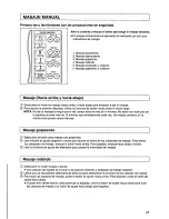 Preview for 44 page of Panasonic EP1010 - MASSAGE LOUNGER Operaing Instructions