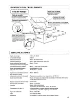 Preview for 41 page of Panasonic EP1011 - MASSAGE LOUNGER Operating Instructions Manual