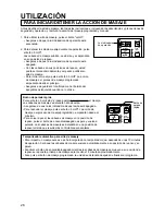 Предварительный просмотр 28 страницы Panasonic EP1014G Operating Operating Instructions Manual