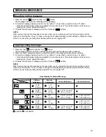 Preview for 13 page of Panasonic EP1015 - MASSAGE LOUNGER - MULTI-LANG Operating Instructions Manual