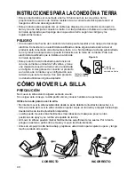 Preview for 40 page of Panasonic EP1015 - MASSAGE LOUNGER - MULTI-LANG Operating Instructions Manual