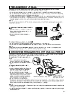 Preview for 43 page of Panasonic EP1015 - MASSAGE LOUNGER - MULTI-LANG Operating Instructions Manual