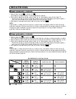 Preview for 47 page of Panasonic EP1015 - MASSAGE LOUNGER - MULTI-LANG Operating Instructions Manual