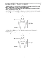 Preview for 9 page of Panasonic EP1022 - MASSAGE LOUNGER Operating Instructions Manual