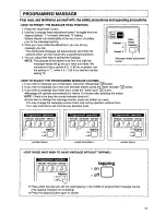 Preview for 11 page of Panasonic EP1022 - MASSAGE LOUNGER Operating Instructions Manual