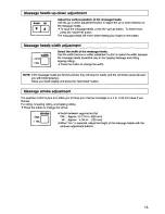 Preview for 15 page of Panasonic EP1022 - MASSAGE LOUNGER Operating Instructions Manual