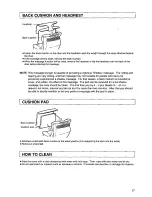 Preview for 17 page of Panasonic EP1022 - MASSAGE LOUNGER Operating Instructions Manual