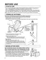 Preview for 8 page of Panasonic EP1022B Operating Operating Instructions Manual