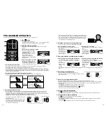 Preview for 8 page of Panasonic EP1061 - MASSAGE LOUNGER Operating Instructions Manual