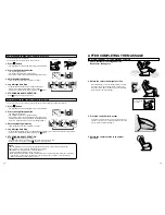 Preview for 10 page of Panasonic EP1061 - MASSAGE LOUNGER Operating Instructions Manual