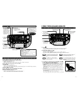 Предварительный просмотр 7 страницы Panasonic EP3203 - MASSAGE LOUNGER - MULTI-LANG Operating Instructions Manual