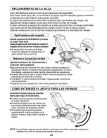 Preview for 29 page of Panasonic EP573 - MASSAGE LOUNGER Operating Instructions Manual