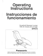 Panasonic EP573K Operating Operating Instructions Manual предпросмотр