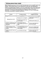 Preview for 17 page of Panasonic EP573K Operating Operating Instructions Manual