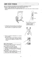 Preview for 22 page of Panasonic EP574 - MASSAGE LOUNGER Operating Instructions Manual