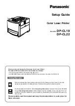 Panasonic ePhoto CL18 Setup Manual preview