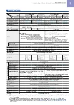 Preview for 5 page of Panasonic EQ-500 Series Manual