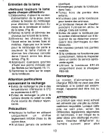 Предварительный просмотр 13 страницы Panasonic ER-145 Operating Instructions Manual