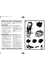 Preview for 2 page of Panasonic ER-160 Operating Instructions Manual