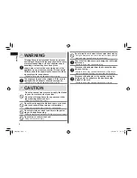 Preview for 6 page of Panasonic ER-206 Operating Instructions Manual