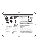 Preview for 8 page of Panasonic ER-206 Operating Instructions Manual