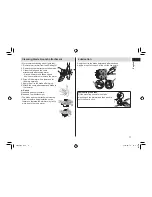 Preview for 11 page of Panasonic ER-206 Operating Instructions Manual