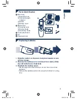 Preview for 3 page of Panasonic ER-2403 Operating Instructions Manual